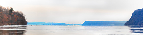 Hudson River and Tappan Zee Bridge